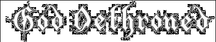 God Dethroned logo