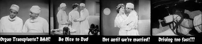 Dad says that transplants are impossible, Future son in law says no, Daughter sticks up for pop, and Docs foot is heavy