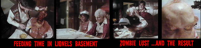 Feeding time in Lionels basement... it gets messy!!!