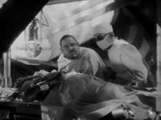 Moreau and Montgomery vivisect one of their creations