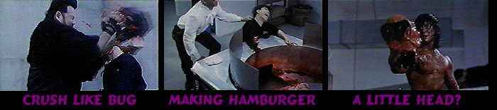 Big guy smashes head. owner makes burgers, and Ricky gets some head!